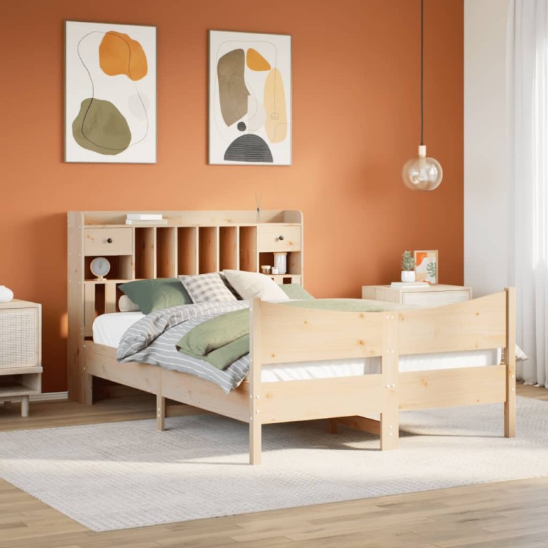 vidaXL Massivholzbett ohne Matratze 160x200 cm Kiefernholz vidaXL Massivholzbett ohne Matratze 160x200 cm Kiefernholz