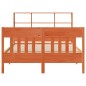 vidaXL Massivholzbett ohne Matratze Wachsbraun 150x200 cm Kiefernholz vidaXL Massivholzbett ohne Matratze Wachsbraun 150x200 cm Kiefernholz