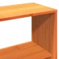 vidaXL Massivholzbett ohne Matratze Wachsbraun 150x200 cm Kiefernholz vidaXL Massivholzbett ohne Matratze Wachsbraun 150x200 cm Kiefernholz