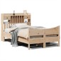 vidaXL Massivholzbett ohne Matratze 135x190 cm Kiefernholz vidaXL Massivholzbett ohne Matratze 135x190 cm Kiefernholz