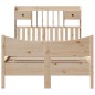 vidaXL Massivholzbett ohne Matratze 135x190 cm Kiefernholz vidaXL Massivholzbett ohne Matratze 135x190 cm Kiefernholz