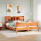 vidaXL Massivholzbett ohne Matratze Wachsbraun 200x200 Kiefernholz vidaXL Massivholzbett ohne Matratze Wachsbraun 200x200 Kiefernholz