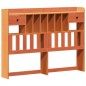 vidaXL Massivholzbett ohne Matratze Wachsbraun 160x200 Kiefernholz vidaXL Massivholzbett ohne Matratze Wachsbraun 160x200 Kiefernholz