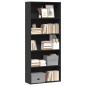 vidaXL Bücherregal Schwarz 80x30x189 cm Holzwerkstoff vidaXL Bücherregal Schwarz 80x30x189 cm Holzwerkstoff