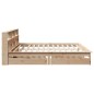 vidaXL Massivholzbett mit Regal ohne Matratze 180x200 cm Kiefernholz vidaXL Massivholzbett mit Regal ohne Matratze 180x200 cm Kiefernholz