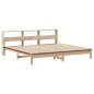 vidaXL Massivholzbett mit Regal ohne Matratze 180x200 cm Kiefernholz vidaXL Massivholzbett mit Regal ohne Matratze 180x200 cm Kiefernholz