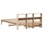 vidaXL Massivholzbett mit Regal ohne Matratze 140x190 cm Kiefernholz vidaXL Massivholzbett mit Regal ohne Matratze 140x190 cm Kiefernholz