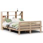 vidaXL Massivholzbett ohne Matratze 135x190 cm Kiefernholz vidaXL Massivholzbett ohne Matratze 135x190 cm Kiefernholz