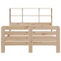 vidaXL Massivholzbett ohne Matratze 135x190 cm Kiefernholz vidaXL Massivholzbett ohne Matratze 135x190 cm Kiefernholz