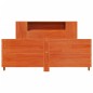 vidaXL Massivholzbett ohne Matratze Wachsbraun 120x200 cm Kiefernholz vidaXL Massivholzbett ohne Matratze Wachsbraun 120x200 cm Kiefernholz