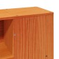 vidaXL Massivholzbett ohne Matratze Wachsbraun 120x200 cm Kiefernholz vidaXL Massivholzbett ohne Matratze Wachsbraun 120x200 cm Kiefernholz
