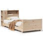 vidaXL Massivholzbett ohne Matratze 75x190 cm Kiefernholz vidaXL Massivholzbett ohne Matratze 75x190 cm Kiefernholz