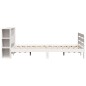 vidaXL Massivholzbett ohne Matratze Weiß 120x190 cm Kiefernholz vidaXL Massivholzbett ohne Matratze Weiß 120x190 cm Kiefernholz