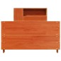 vidaXL Massivholzbett ohne Matratze Wachsbraun 75x190 cm Kiefernholz vidaXL Massivholzbett ohne Matratze Wachsbraun 75x190 cm Kiefernholz