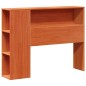 vidaXL Massivholzbett ohne Matratze Wachsbraun 75x190 cm Kiefernholz vidaXL Massivholzbett ohne Matratze Wachsbraun 75x190 cm Kiefernholz