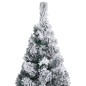 Weihnachtsbaum Schlank mit LEDs & Kugeln Grün 120 cm PVC Weihnachtsbaum Schlank mit LEDs & Kugeln Grün 120 cm PVC