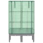 vidaXL Hochbeet mit Gewächshaus-Aufsatz Rattan-Optik 80x40x140 cm vidaXL Hochbeet mit Gewächshaus-Aufsatz Rattan-Optik 80x40x140 cm