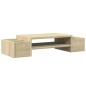 vidaXL Monitorständer mit Stauraum Sonoma-Eiche 70x27x15 Holzwerkstoff vidaXL Monitorständer mit Stauraum Sonoma-Eiche 70x27x15 Holzwerkstoff