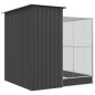 vidaXL Voliere mit Erweiterung Silbern 209x203x216 cm Stahl vidaXL Voliere mit Erweiterung Silbern 209x203x216 cm Stahl