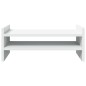 vidaXL Monitorständer Weiß 50x27x20 cm Holzwerkstoff vidaXL Monitorständer Weiß 50x27x20 cm Holzwerkstoff