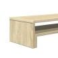 vidaXL Monitorständer Sonoma-Eiche 54x22x15 cm Holzwerkstoff vidaXL Monitorständer Sonoma-Eiche 54x22x15 cm Holzwerkstoff