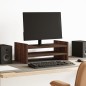 vidaXL Monitorständer Eichen-Optik 50x27x20 cm Holzwerkstoff vidaXL Monitorständer Eichen-Optik 50x27x20 cm Holzwerkstoff