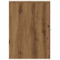 vidaXL Badschrank Schmal mit Rollen Artisan-Eiche Holzwerkstoff vidaXL Badschrank Schmal mit Rollen Artisan-Eiche Holzwerkstoff