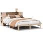 vidaXL Massivholzbett mit Regal ohne Matratze 150x200 cm Kiefer vidaXL Massivholzbett mit Regal ohne Matratze 150x200 cm Kiefer