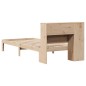 vidaXL Bücherregalbett ohne Matratze 75x190 cm Massivholz Kiefer vidaXL Bücherregalbett ohne Matratze 75x190 cm Massivholz Kiefer