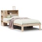 vidaXL Massivholzbett mit Regal ohne Matratze 90x190 cm Kiefer vidaXL Massivholzbett mit Regal ohne Matratze 90x190 cm Kiefer
