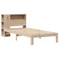 vidaXL Massivholzbett mit Regal ohne Matratze 90x190 cm Kiefer vidaXL Massivholzbett mit Regal ohne Matratze 90x190 cm Kiefer