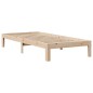 vidaXL Massivholzbett mit Regal ohne Matratze 90x190 cm Kiefer vidaXL Massivholzbett mit Regal ohne Matratze 90x190 cm Kiefer