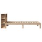 vidaXL Massivholzbett mit Regal ohne Matratze 90x190 cm Kiefer vidaXL Massivholzbett mit Regal ohne Matratze 90x190 cm Kiefer