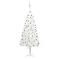 Künstlicher Weihnachtsbaum mit LEDs & Kugeln Weiß 210 cm Künstlicher Weihnachtsbaum mit LEDs & Kugeln Weiß 210 cm