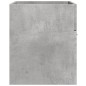 vidaXL Waschbeckenunterschrank Betongrau 80x38,5x46 cm Holzwerkstoff vidaXL Waschbeckenunterschrank Betongrau 80x38,5x46 cm Holzwerkstoff