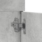 vidaXL Waschbeckenunterschrank Betongrau 80x38,5x46 cm Holzwerkstoff vidaXL Waschbeckenunterschrank Betongrau 80x38,5x46 cm Holzwerkstoff