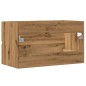 vidaXL Waschbeckenunterschrank Artisan-Eiche 90x38,5x45 Holzwerkstoff vidaXL Waschbeckenunterschrank Artisan-Eiche 90x38,5x45 Holzwerkstoff