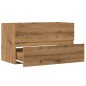 vidaXL Waschbeckenunterschrank Artisan-Eiche 90x38,5x45 Holzwerkstoff vidaXL Waschbeckenunterschrank Artisan-Eiche 90x38,5x45 Holzwerkstoff