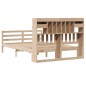 vidaXL Massivholzbett mit Regal ohne Matratze 150x200 cm Kiefernholz vidaXL Massivholzbett mit Regal ohne Matratze 150x200 cm Kiefernholz