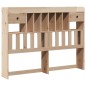vidaXL Massivholzbett mit Regal ohne Matratze 150x200 cm Kiefernholz vidaXL Massivholzbett mit Regal ohne Matratze 150x200 cm Kiefernholz