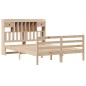 vidaXL Massivholzbett mit Regal ohne Matratze 160x200 cm Kiefernholz vidaXL Massivholzbett mit Regal ohne Matratze 160x200 cm Kiefernholz