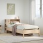 vidaXL Massivholzbett mit Regal ohne Matratze 100x200 cm Kiefer vidaXL Massivholzbett mit Regal ohne Matratze 100x200 cm Kiefer