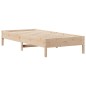 vidaXL Massivholzbett mit Regal ohne Matratze 90x190 cm Kiefer vidaXL Massivholzbett mit Regal ohne Matratze 90x190 cm Kiefer