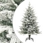 Künstlicher Weihnachtsbaum LEDs & Kugeln Beschneit 120cm PVC PE Künstlicher Weihnachtsbaum LEDs & Kugeln Beschneit 120cm PVC PE