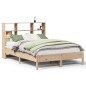 vidaXL Massivholzbett mit Regal ohne Matratze 150x200 cm Kiefer vidaXL Massivholzbett mit Regal ohne Matratze 150x200 cm Kiefer