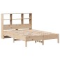 vidaXL Massivholzbett mit Regal ohne Matratze 150x200 cm Kiefer vidaXL Massivholzbett mit Regal ohne Matratze 150x200 cm Kiefer