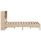 vidaXL Massivholzbett mit Regal ohne Matratze 150x200 cm Kiefer vidaXL Massivholzbett mit Regal ohne Matratze 150x200 cm Kiefer