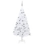 vidaXL Künstlicher Weihnachtsbaum mit Beleuchtung & Kugeln Weiß 120 cm vidaXL Künstlicher Weihnachtsbaum mit Beleuchtung & Kugeln Weiß 120 cm