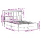 vidaXL Massivholzbett mit Regal ohne Matratze 160x200 cm Kiefer vidaXL Massivholzbett mit Regal ohne Matratze 160x200 cm Kiefer
