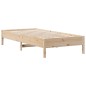 vidaXL Massivholzbett mit Regal ohne Matratze 100x200 cm Kiefer vidaXL Massivholzbett mit Regal ohne Matratze 100x200 cm Kiefer